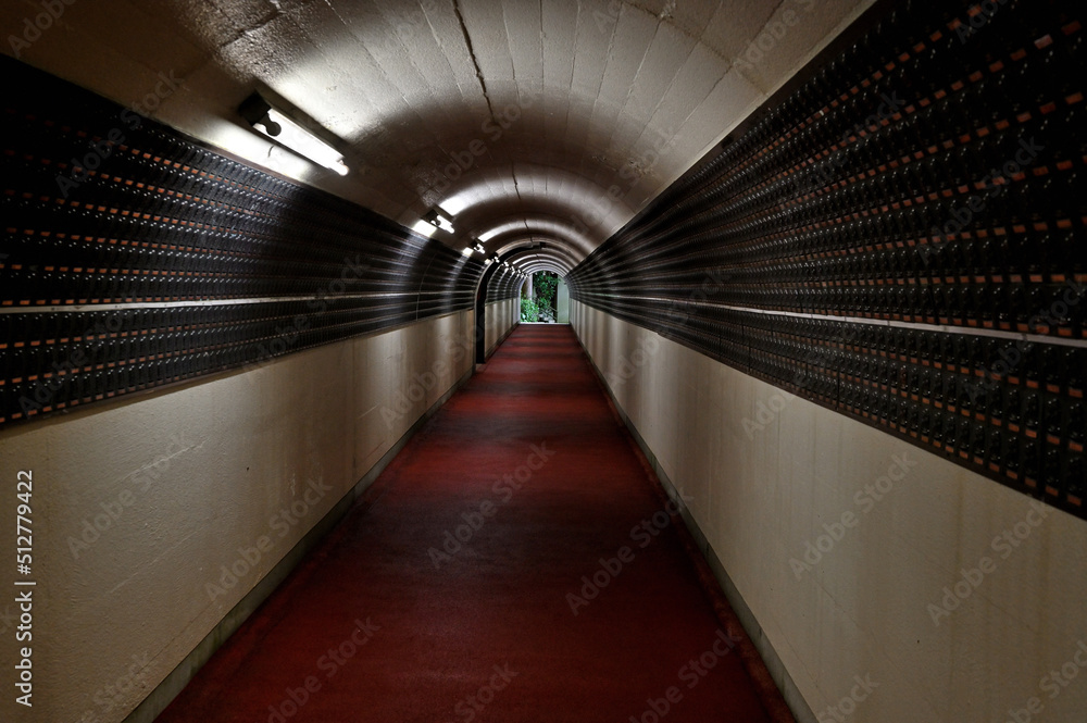 南蔵院の七福神トンネル