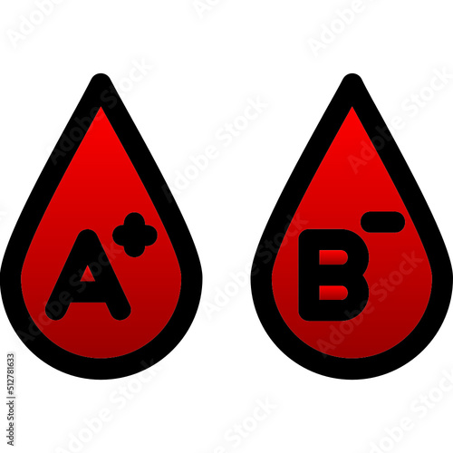 Blood Types Icon