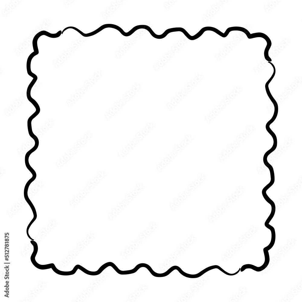 Obraz premium abstract geometric frame