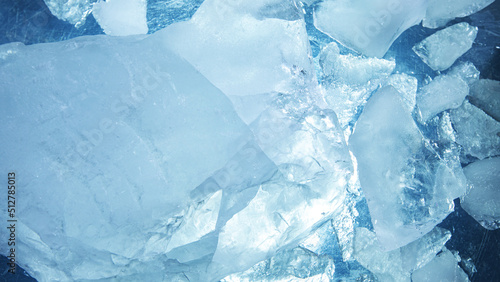 Abstract ice texture. A net...