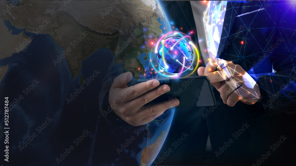 Digital Information Wave for Metaverse concept Digital Information Wave for Metaverse concept