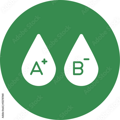 Blood Types Icon