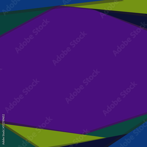 Stacked colored paper background with shadows