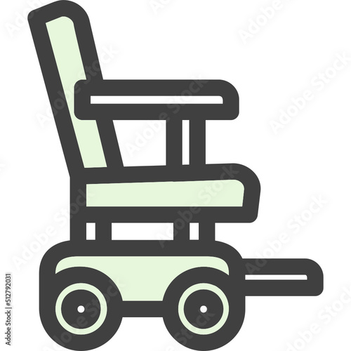 Automatic Wheelchair Icon