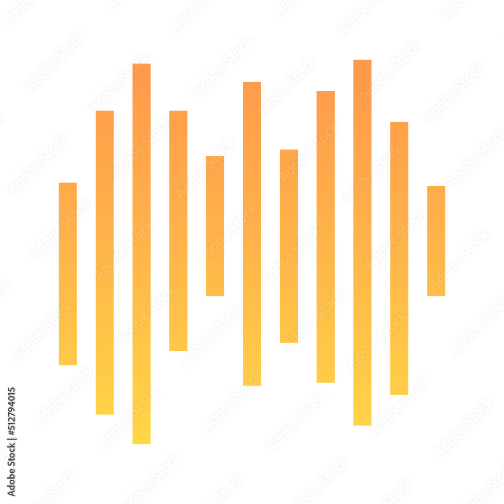 gradient music wave gradient music wave