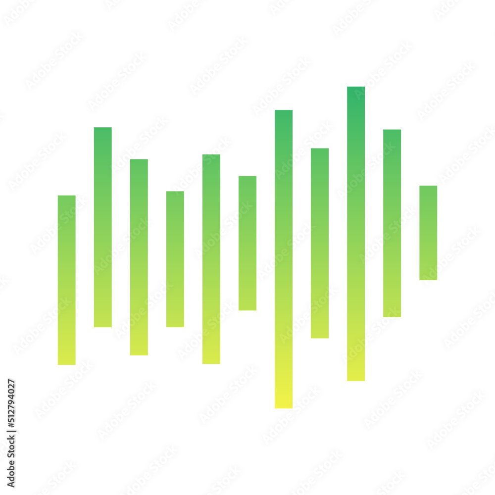 gradient music wave gradient music wave
