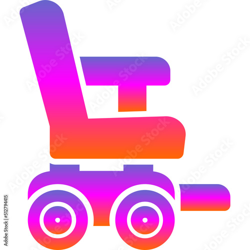 Automatic Wheelchair Icon