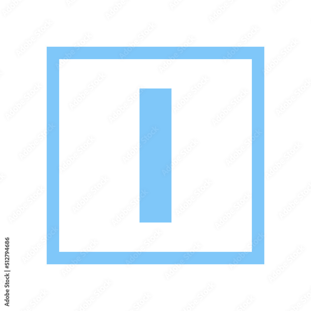 colorful square section number colorful square section number