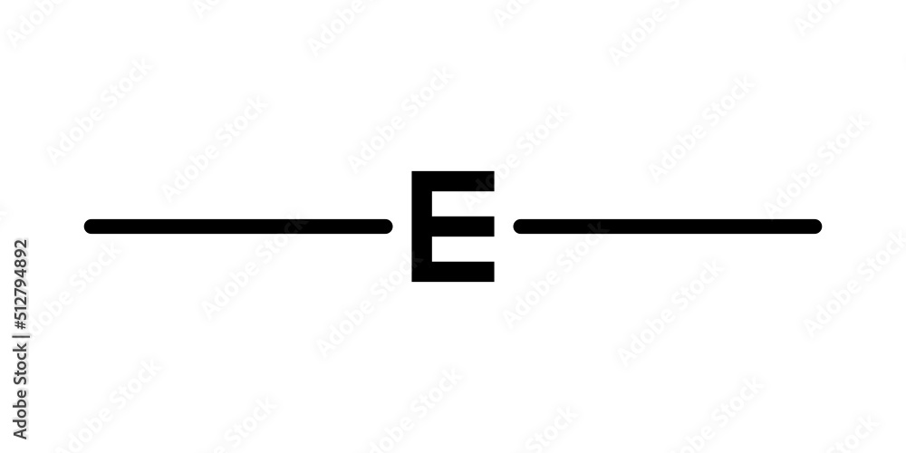 alphabet border line alphabet border line