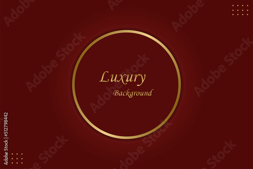 Red Abstract Luxury Background. Vector Illustration, Minimalist simple design