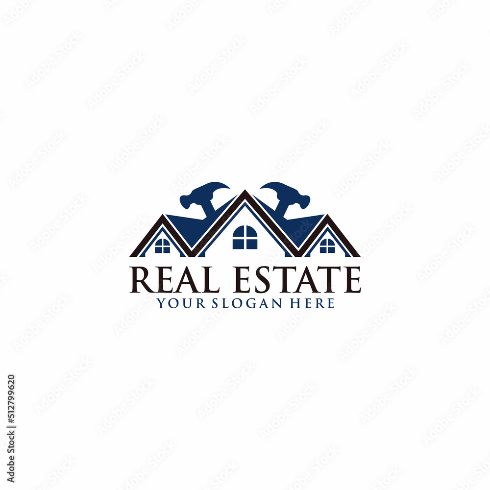 Real Estate Logo, Creative House Logo Collection, Abstract Buildings Logo Real Estate Logo, Creative House Logo Collection, Abstract Buildings Logo