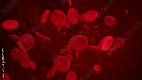 Foto Red Blood Cell Microscope