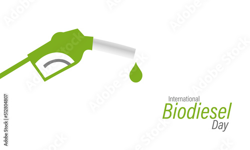 International Biodiesel Day, Vector Illustration.