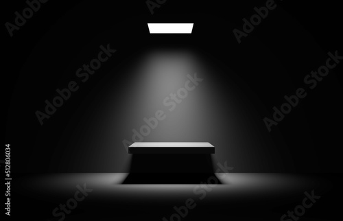 Podium, stand, showcase, wh...