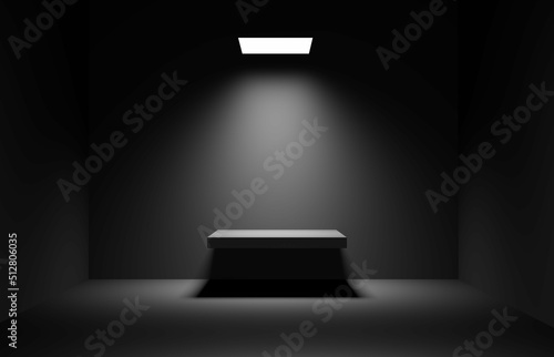 Podium, stand, showcase, wh...