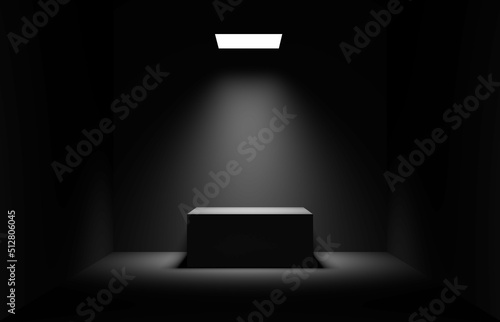 Podium, stand, showcase, wh...