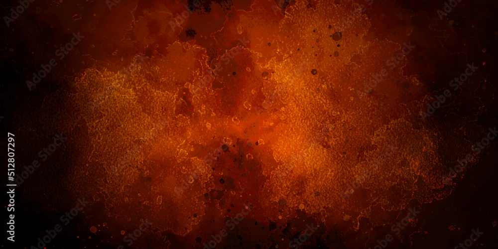 Abstract red and black & splatter galaxy background. Bright colorful background. Red galaxy background for wallpapers.