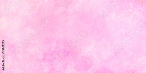 pink background with texture pink background with watercolor Pink scraped grungy background. Grunge background frame Soft pink watercolor background. Pink texture background. © MdLothfor