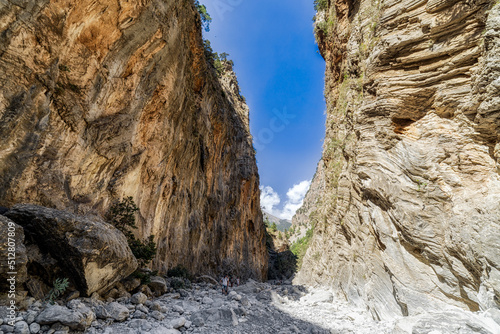 Samaria gorge national park photo