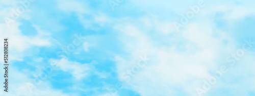 Abstract bright and shinny clear summer seasonal blue sky background, Cloudy and fluffy abstract sky with thick clouds, beautiful sky background for wallpaper and any design.