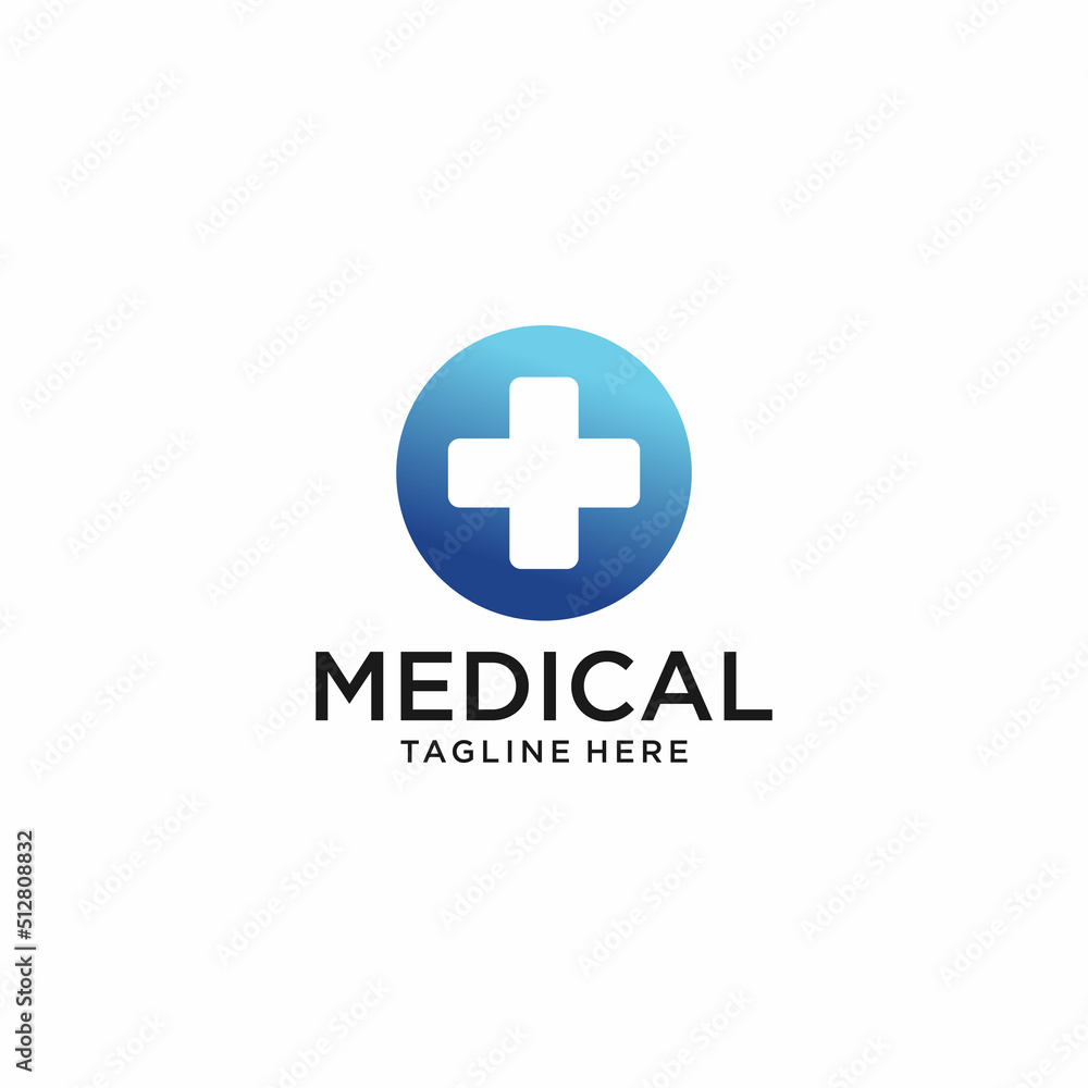 Medic Clean Logo Template Design Vector Medic Clean Logo Template Design Vector