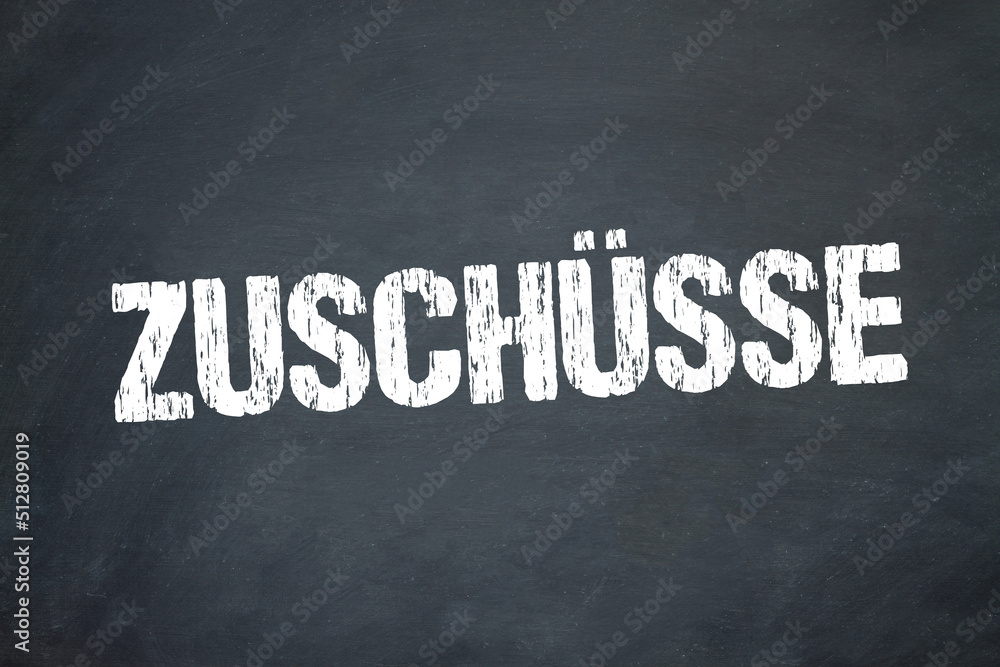 Obraz premium Zuschüsse