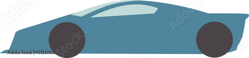 organic vector cartoon car shape