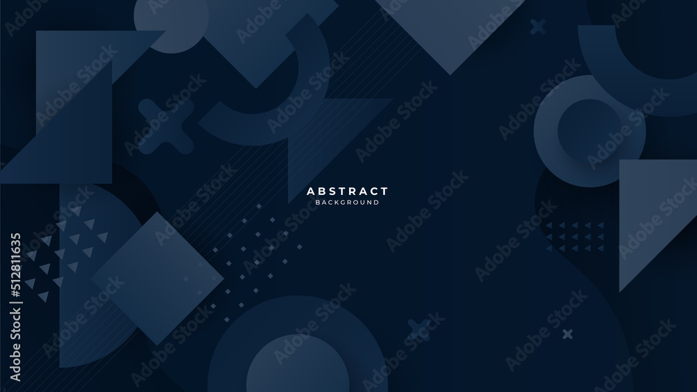Obraz premium Abstract dark navy blue background