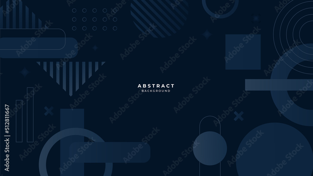 Fototapeta premium Abstract dark navy blue background