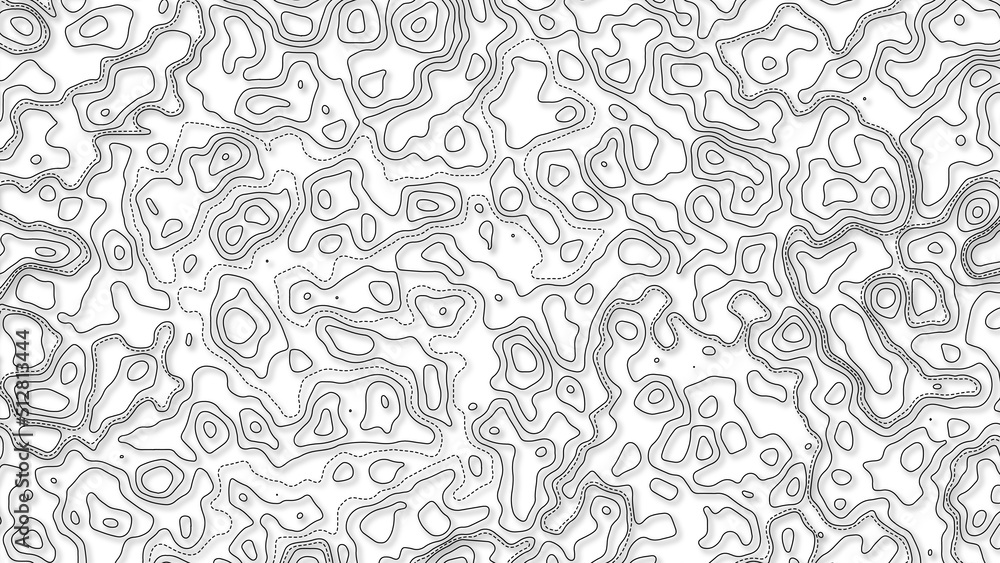White wave paper curved reliefs abstract background, Abstract ...