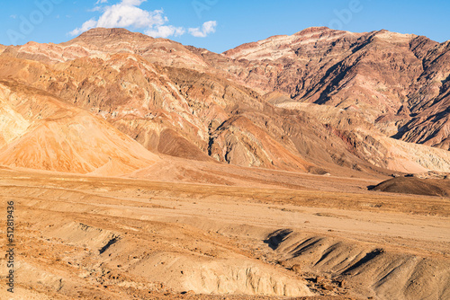 Mountains along Artists Drive in Death Valley National Park