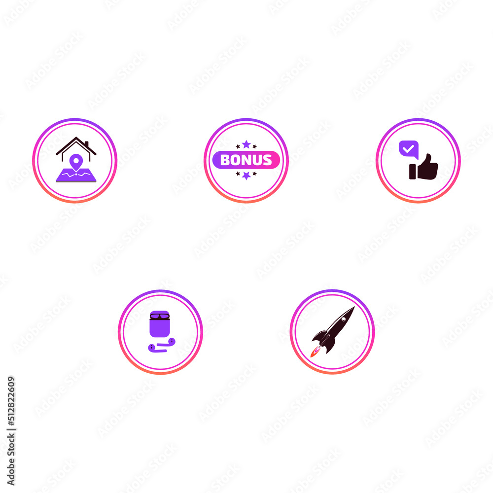 Set of icons for social networks. Flat modern style icons for business. vector Set of icons for social networks. Flat modern style icons for business. vector