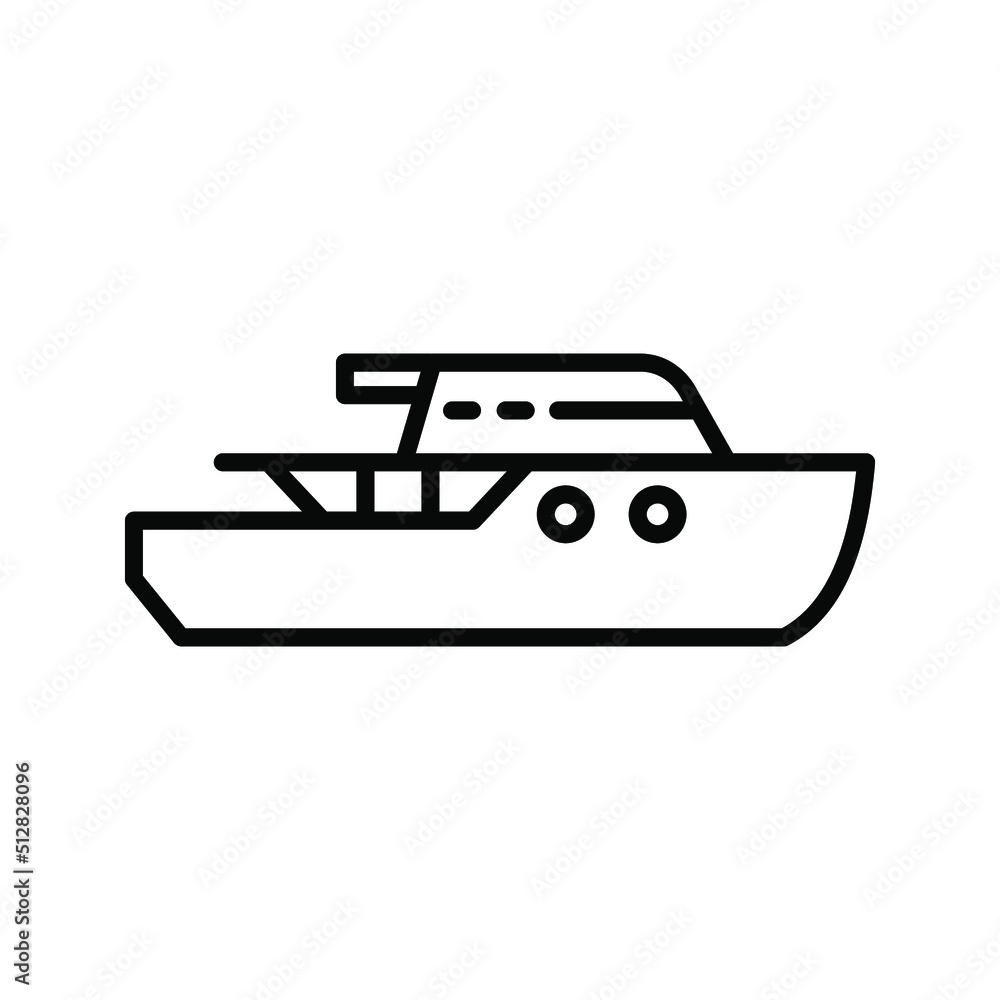 Boat icon. Ship sign. vector illustration Boat icon. Ship sign. vector illustration