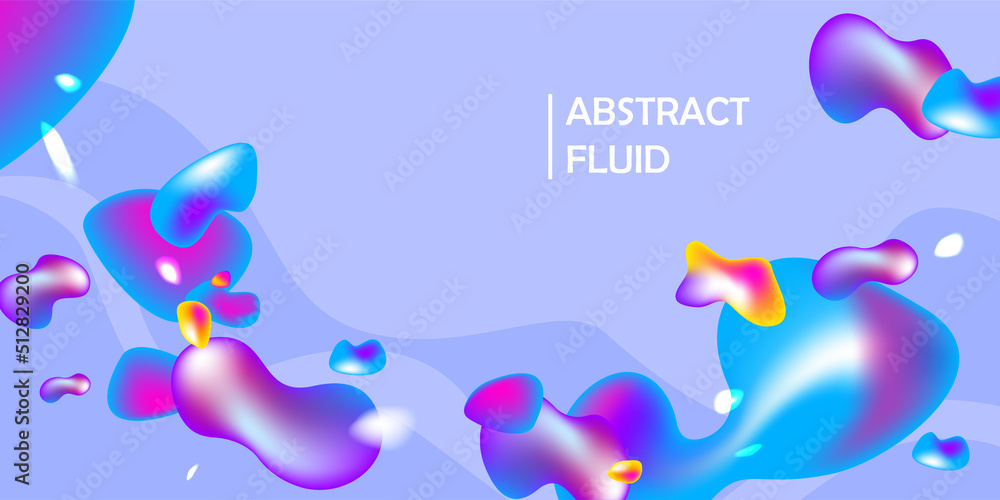 Fluid background with bright elements. Fluid background with bright elements.