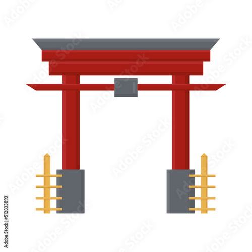 chinese torii gate icon