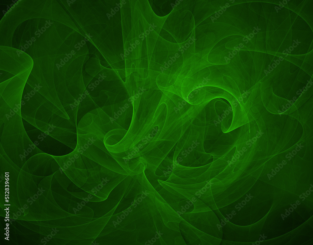 fractal image with green veil fractal image with green veil