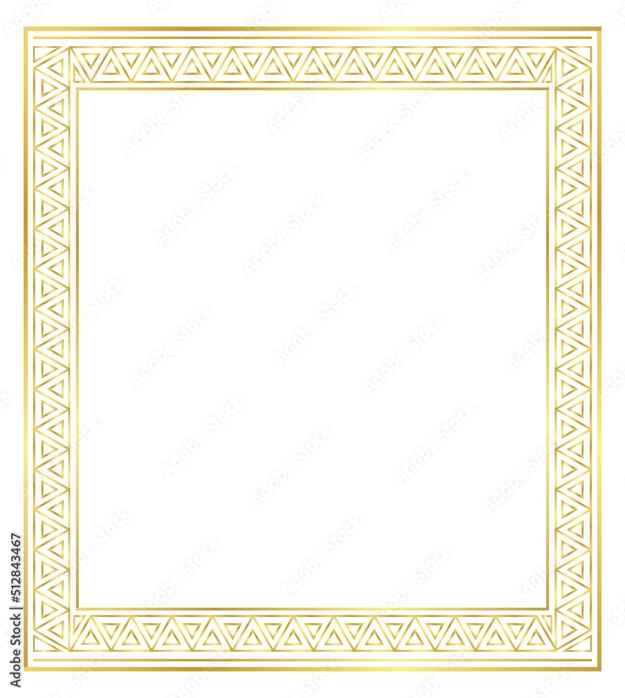 Vector of Gold Border Vector of Gold Border