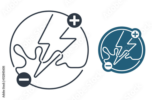 Electrolyte Drink thin line icon