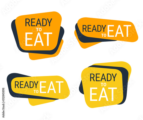 Ready-to-Eat badges for precooked food