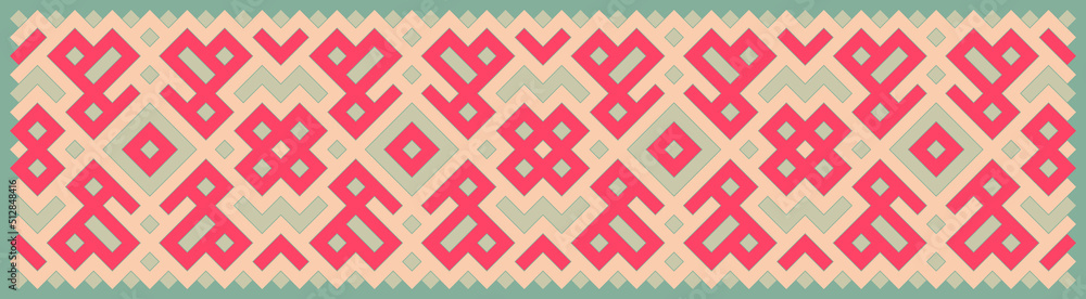 Multicolor truchet tiling connections illustration Multicolor truchet tiling connections illustration