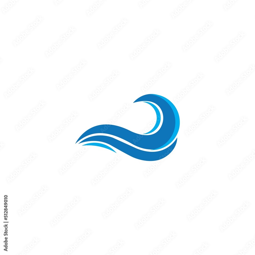 water wave logo water wave logo