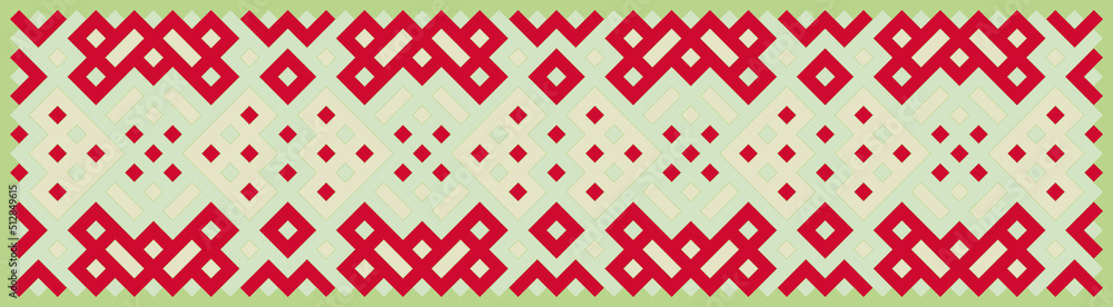 Multicolor truchet tiling connections illustration Multicolor truchet tiling connections illustration
