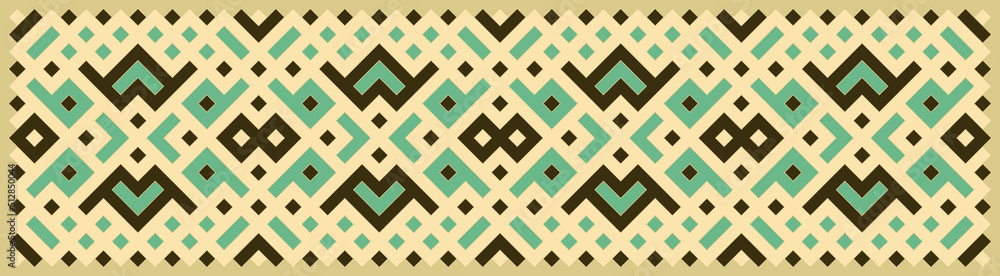 Multicolor truchet tiling connections illustration Multicolor truchet tiling connections illustration