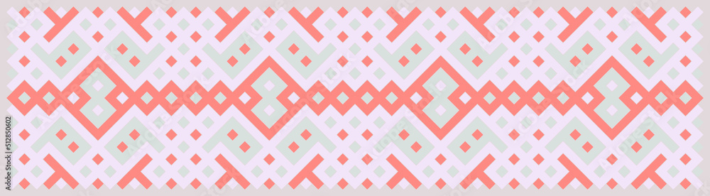 Multicolor truchet tiling connections illustration Multicolor truchet tiling connections illustration
