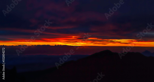 Haleakala Crater sunrise, Maui, Hawaii © DAVID