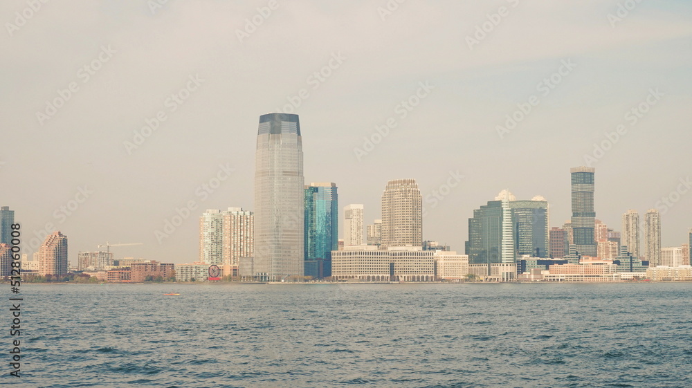 Manhattan Skyline from Water in Daylight Manhattan Skyline from Water in Daylight
