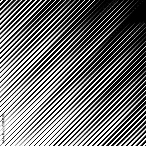 Diagonal stripes ornate. Lines pattern. Striped image. Linear background. Strokes ornament. Abstract wallpaper. Modern halftone backdrop. Digital paper, web design, textile print. Vector work.