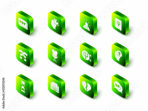 Set Solution to the problem, Depression, Psychology book, Psi, Man graves funeral sorrow, Question and Answer, Psychology,, Broken heart divorce and Psychologist online icon. Vector