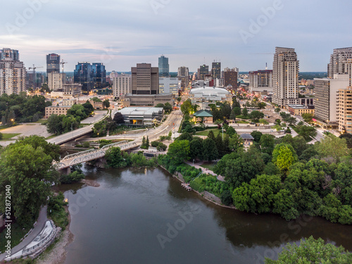 view of London Ontario downtown city