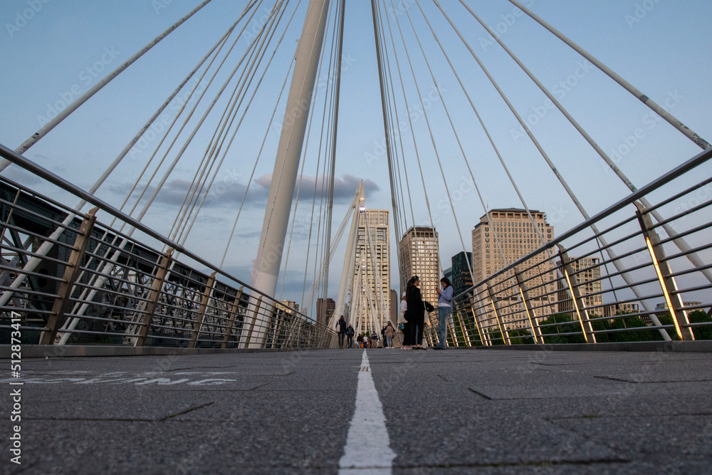 Fototapeta premium Jubilee bridge London city
